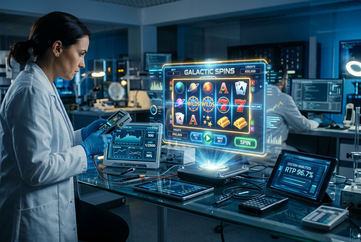 Digital audit of a casino platform.